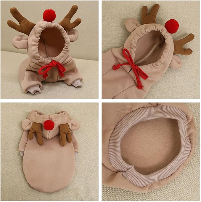 Warm Dog Winter Clothes Cute Fruit Dog Coat Hoodies Fleece Pet Dogs Costume - Image 3