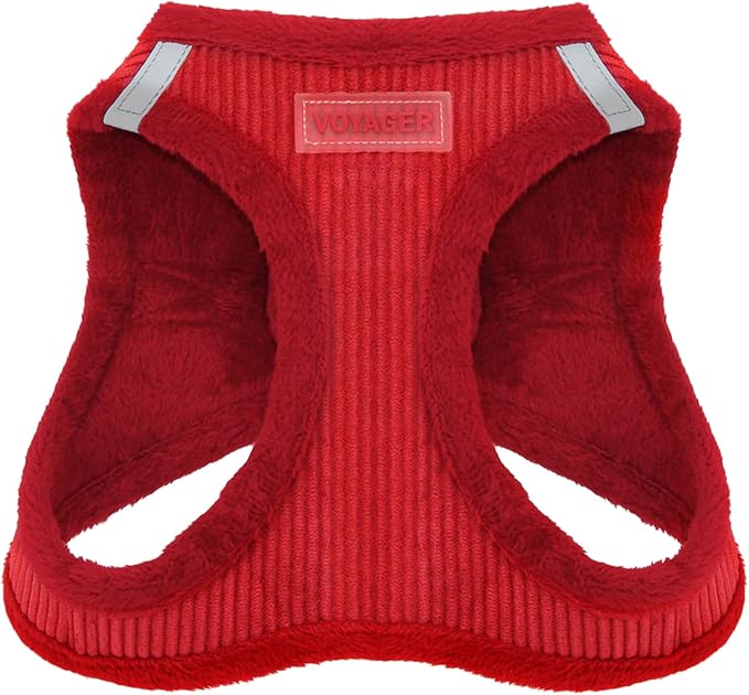 Voyager Step-In Plush Dog Harness – Soft Plush, Step In Vest Harness - Image 4