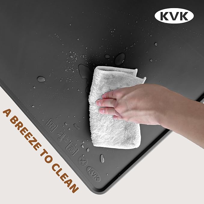 Extra Extra Large Silicone Dog Food Mat 39.4×43.3in and 128oz Silicone Bag Set - Image 7