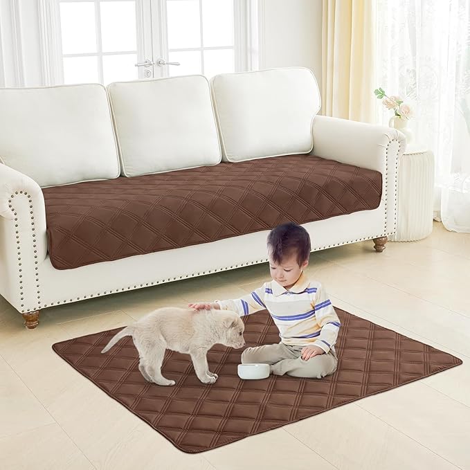 Smiry Waterproof Dog Bed Cover Blanket 82x120, Soft Reversible Pet Blanket - Image 7