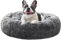 JOLLYVOGUE Calming Dog Bed Medium Size Dog, Anti-Anxiety Donut Medium Pet Bed by JOLLYVOGUE