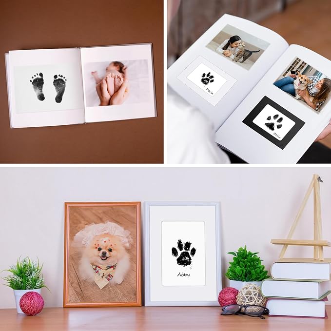 Nabance Inkless Paw Print Kit for Dogs, Cats - Image 6