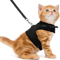 PUPTECK Soft Mesh Cat Vest Harness and Leash Set Puppy Padded Pet Harnesses by PUPTECK