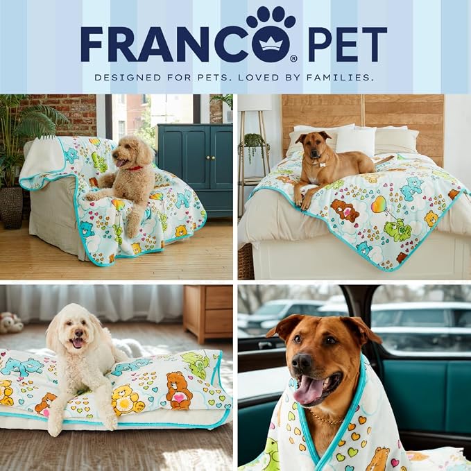 Franco Pet Care Bears XL Oversized Super Soft Cozy Waterproof Sherpa-Backed - Image 7