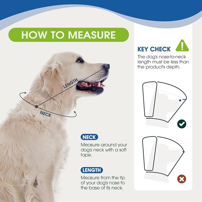 Dog Cone Collar After Surgery, Soft Cone - Image 3