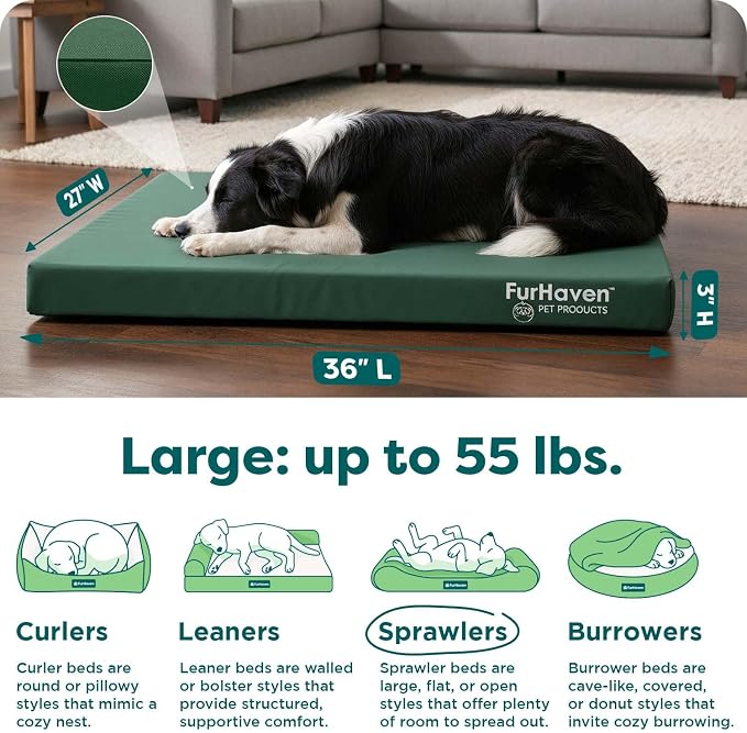 Furhaven Water-Resistant Orthopedic Dog Bed - Image 3