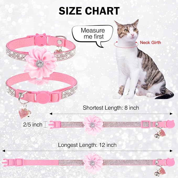 Rhinestone Cat Collar Breakaway - Image 5