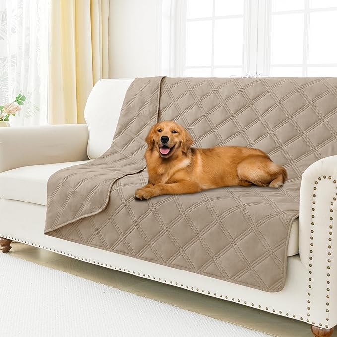 Smiry Waterproof Dog Bed Cover Blanket 52x82, Soft Reversible Pet Blanket by Smiry
