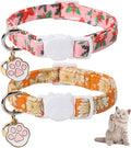 Unique Style Paws Christmas Kitten Collar, 2 Pack Cat Collar by Uniquestylepaws