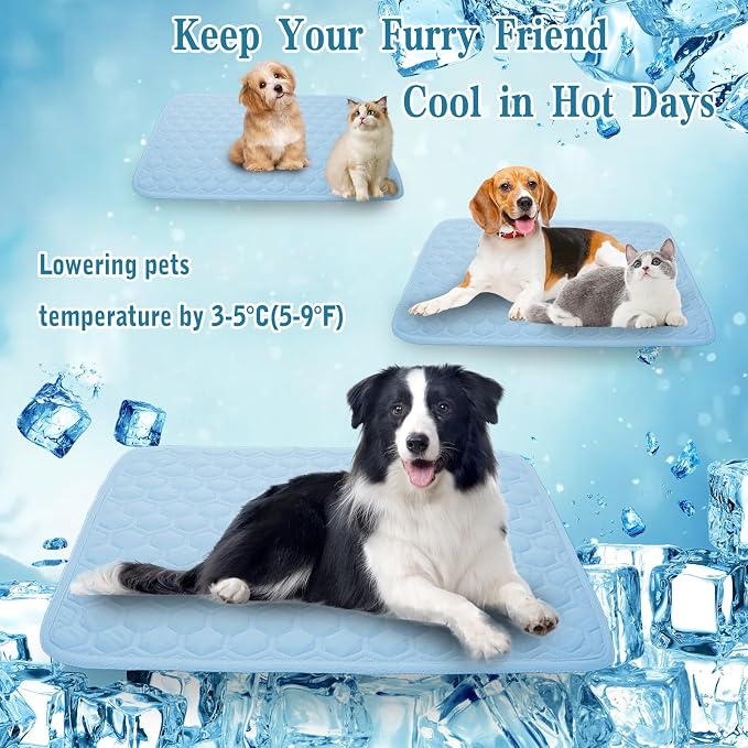 Cooling Mat for Dogs Thicken Pad for Cats, Rabbit&Medium, Large Dogs Internal - Image 12
