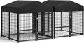 Sino Luban 2PCS Outdoor Dog Kennel Outside Run by SINOLUBAN