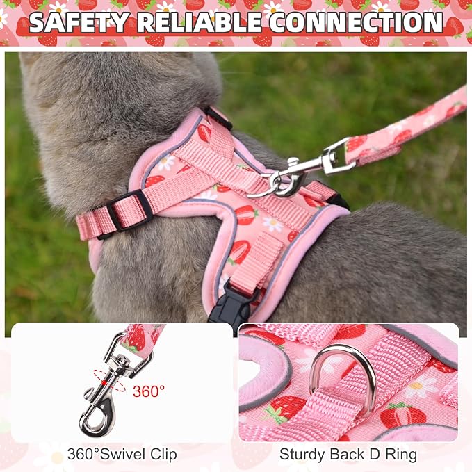 KOOLTAIL Cat Harness and Leash Set, Escape Proof - Image 4