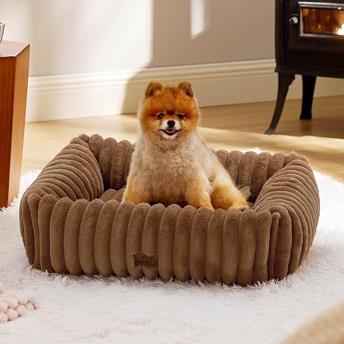 Bedsure ComfyFleece™ Cute Dog Bed by BEDSURE
