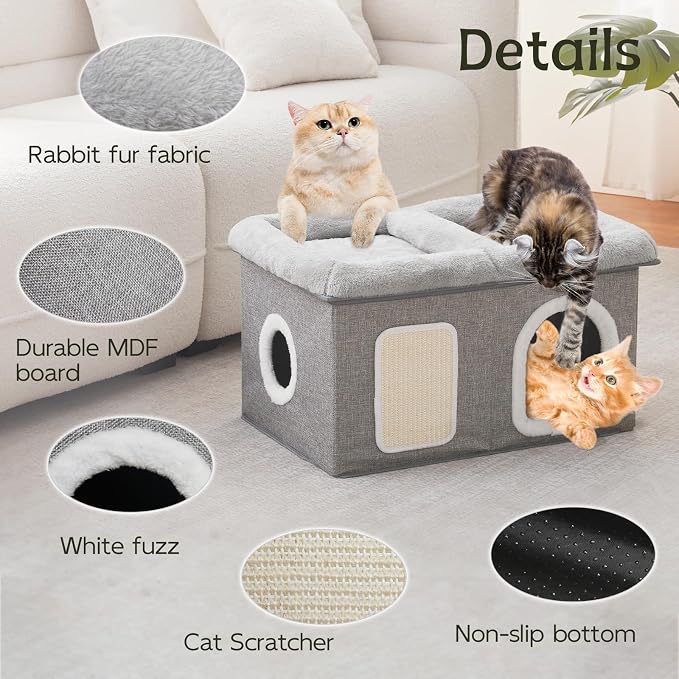 WINDRACING Cat Beds for Indoor Cats - Image 5