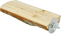 Niteangel Parrot Cage Perch, Wooden Platform by Niteangel