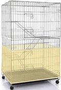 Shappy Large Bird Cage Seed Catcher, Bird Cage Cover Net Skirt Guard, by Shappy