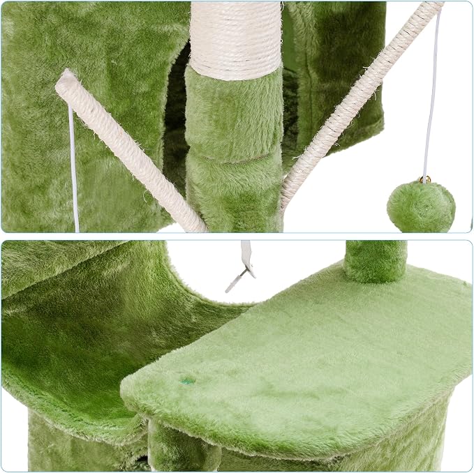 Hey-brother Cat Tree, 71 inches XL Large Cat Tower - Image 5