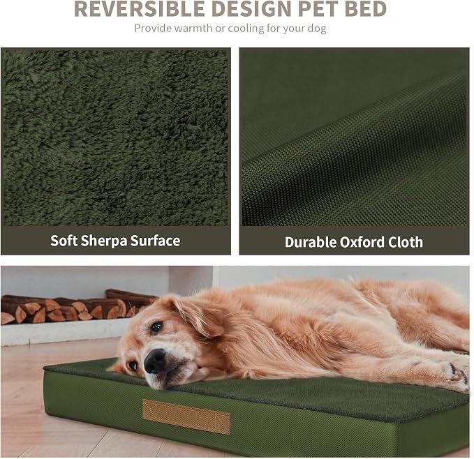 Flat Extra Large Dog Bed, Jumbo Waterproof Dog Bed - Image 5