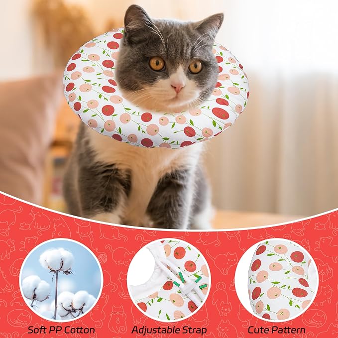 Soft Cat Recovery Cone, Adjustable E Collar - Image 3