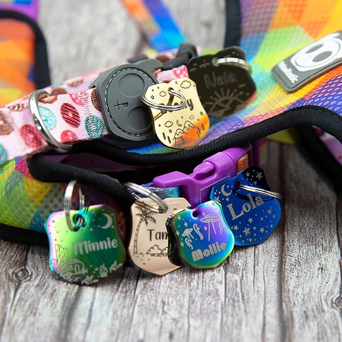 Personalized Dog Tag with 5 Lines of Custom Deep Engraved Durable Stainless - Image 6