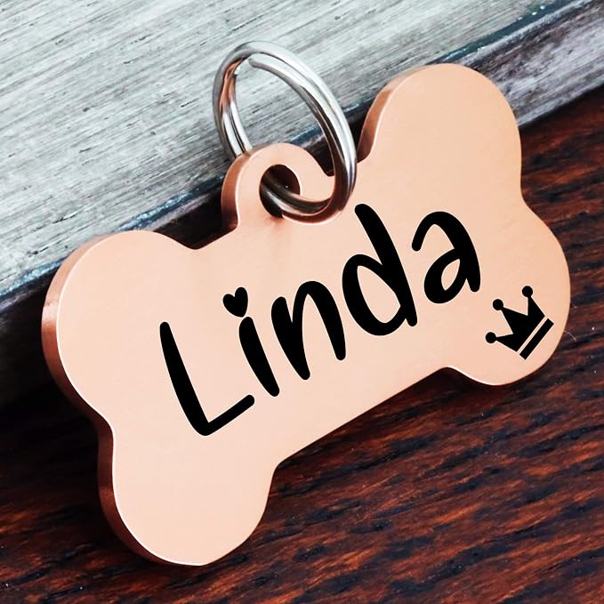 Ultra Joys Custom Personalized Dog ID Tag - Image 2