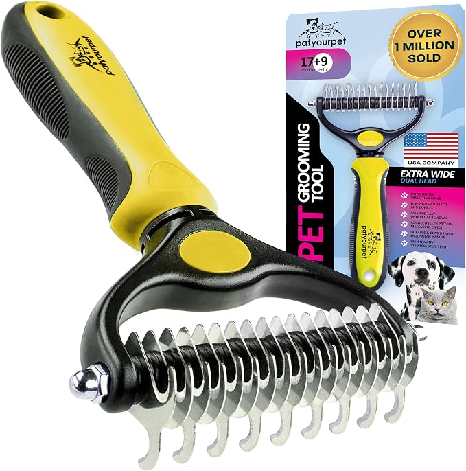 Pat Your Pet Deshedding Dog Brush by Pat+Your+Pet