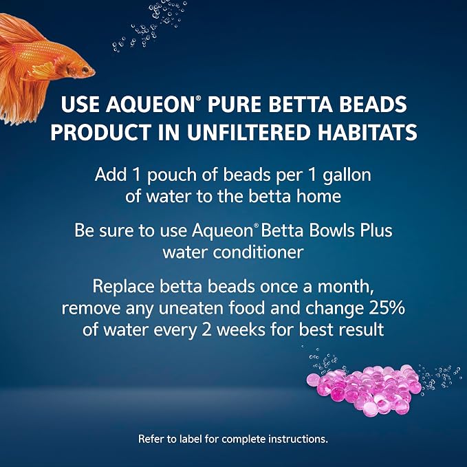Aqueon PURE Betta Beads, Water Care - Image 5