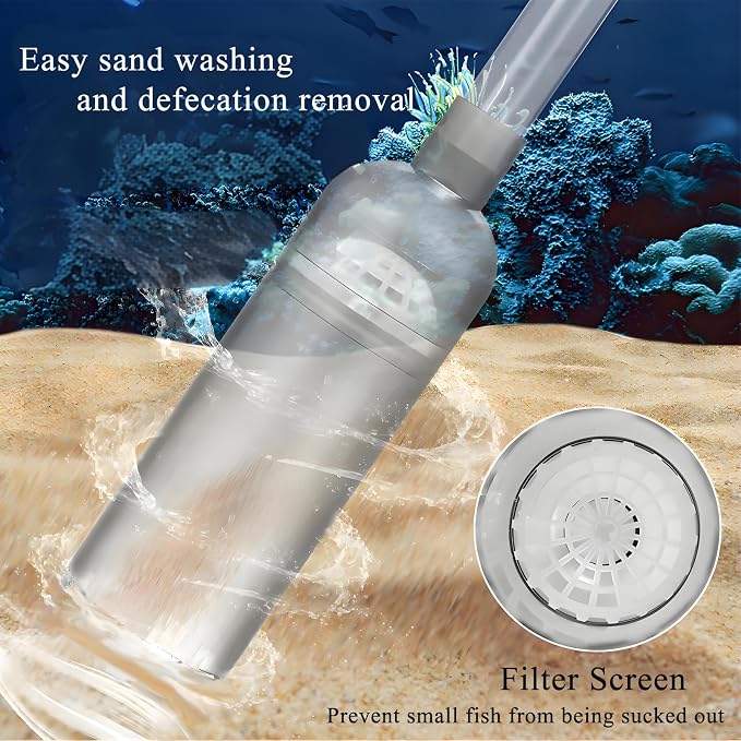 ZYFHOST Fish Tank Vacuum Gravel Cleaner, Aquarium Gravel Cleaner - Image 4