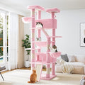 Allewie 81 Inches Tall Cat Tree/Multi-Level Large Climbing Tree House and Towers by Allewie