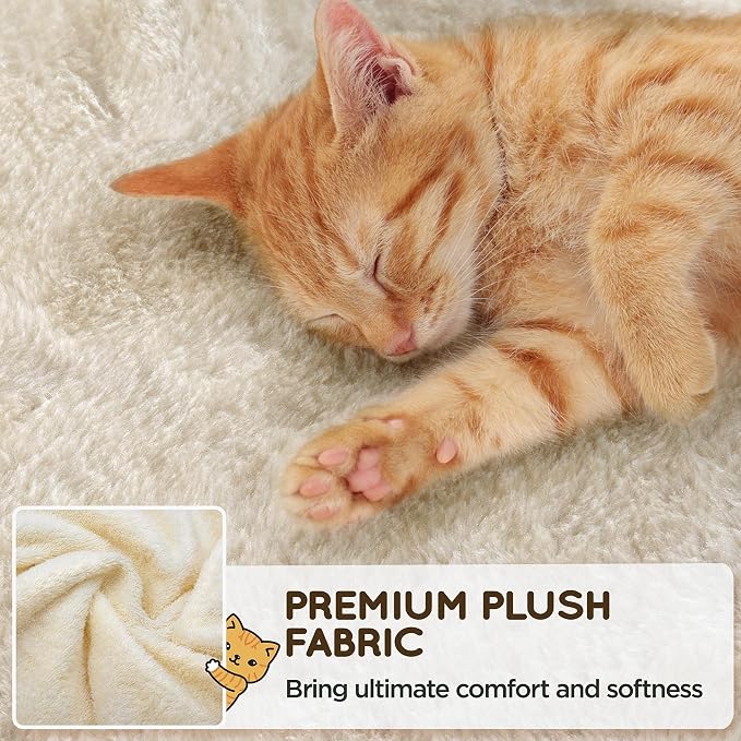 Yaheetech 54in Sturdy Cat Tree for Large Cats, Hammock & Top Perch, Indoor Pet - Image 5