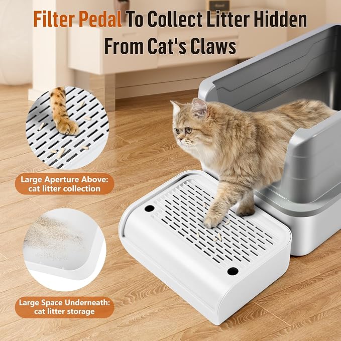 Cat Litter Box Step, Cat Litter Ramp Mat - Image 3
