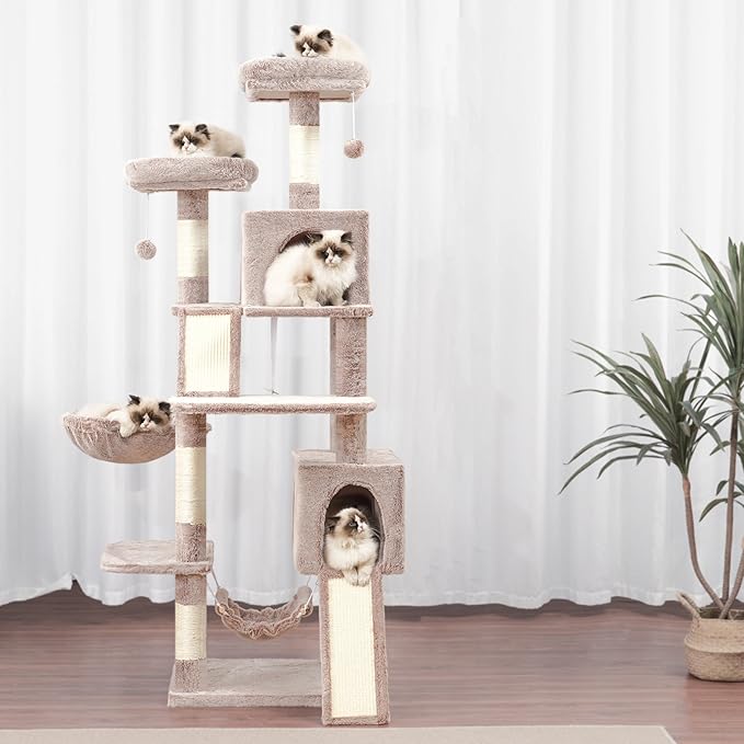 Cat Tree for Indoor Cats, Sturdy Cat Tree House - Image 8