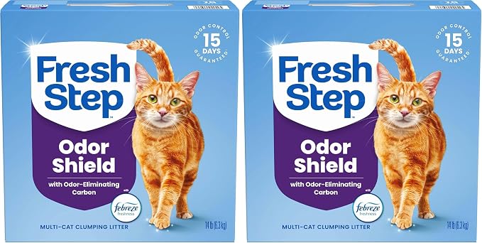 Fresh Step Clumping Cat Litter, 14 lbs by FreshStep