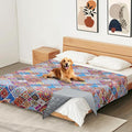 Waterproof Dog Blanket, Bohemian Dog Bed Cover Pet Blanket, Reversible Sofa by YOSEPATI