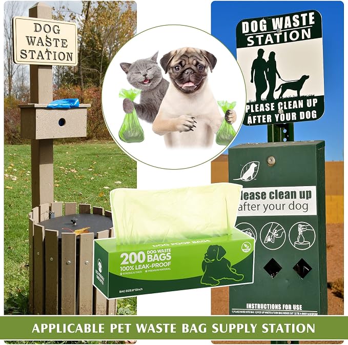 Sherr 20 Boxed Rolls 4000 Counts Dog Poop Bags Bulk Leak Proof Dog Waste Bags - Image 4