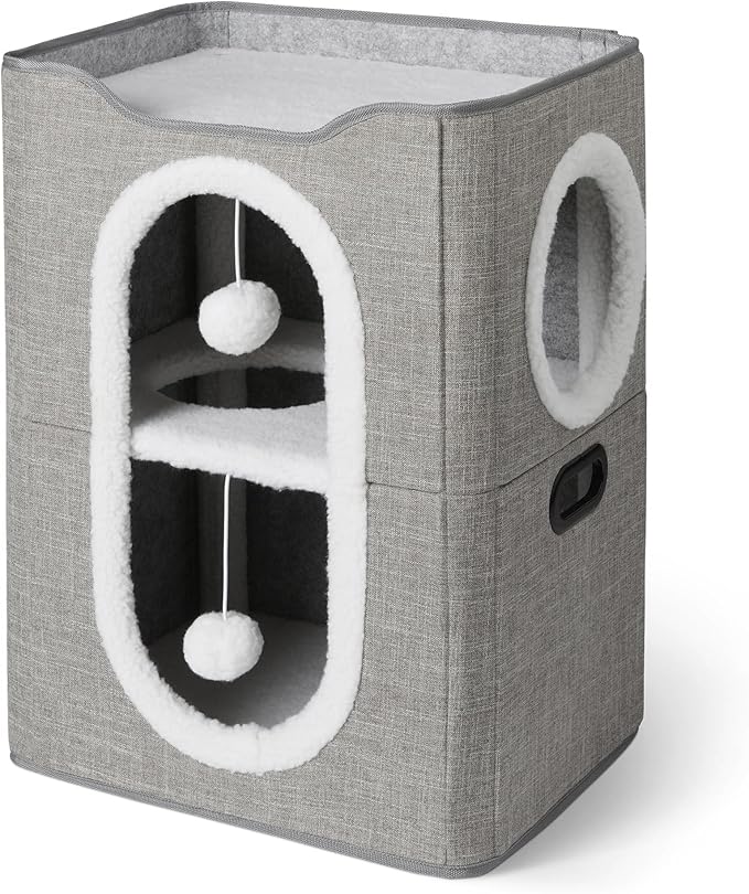 Amazon Basics 2-Cube Cat House by AmazonBasics