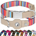 AirTag Dog Collar for Small Medium Large Breed by BUDKAS