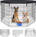 Peekaboo Pet Playpen Dog Fence Foldable Metal Dog Pen Wire Exercise Puppy Play by Peekaboo