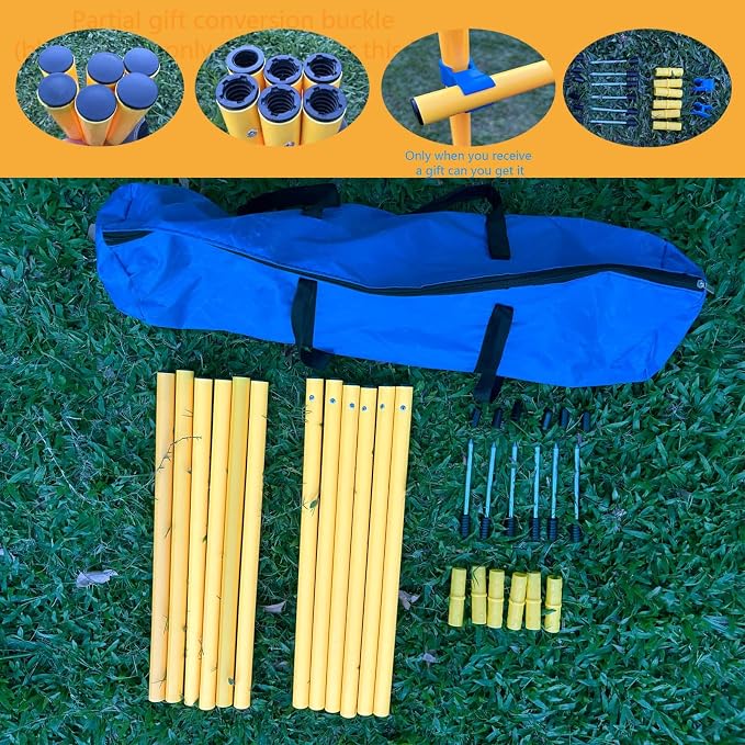 Dog Agility Equipment, Agility Poles, Dog Jumps, Outdoor Obstacle Course - Image 3
