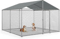 10x10 FT Outdoor Dog Kennel Outside by Unknown