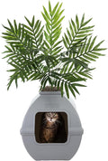 Good Pet Stuff Hidden Litter Box Planter, Decorative Cat Litter Enclosure by TheGoodPetStuffCompany