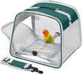 Suertree Small Bird Carrier, Large Window Travel Cage by Suertree