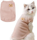 Waffle Knit Cat & Dog T Shirt for Small Dogs, Stretchable Puppy Shirt for by Unknown