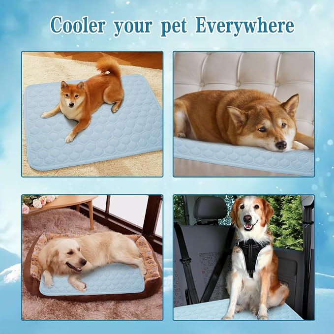 Cooling Mat for Dogs Thicken Pad for Cats, Rabbit&Medium, Large Dogs Internal - Image 6