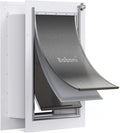 Baboni Pet Door for Wall, Steel Frame and Telescoping Tunnel, Aluminum Lock by Baboni