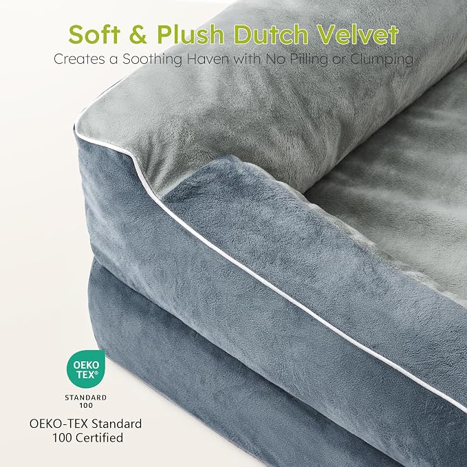 Dog Beds for Large Dogs, Orthopedic Dog Bed - Image 7