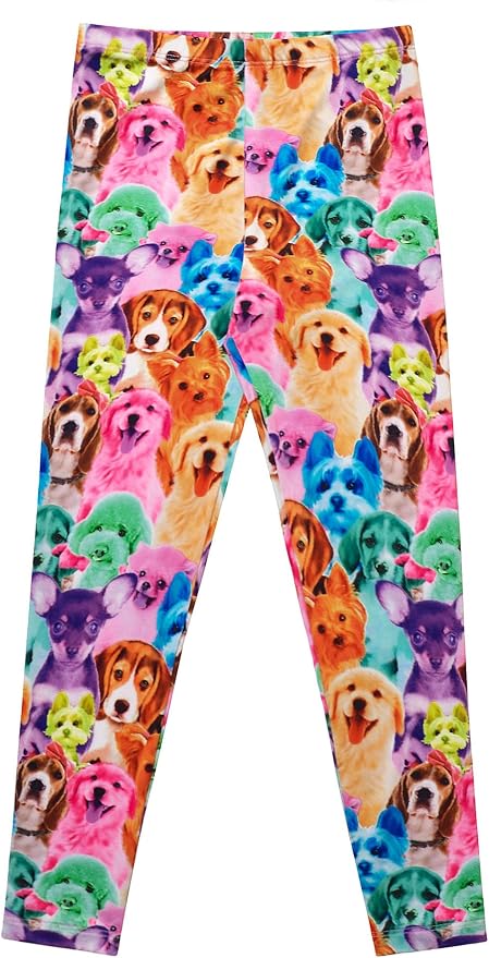 Girl Unicorn Leggings Kid Rainbow Print Legging Tights Trousers Slim Long Pants by Jxstar