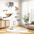COZIWOW Wall Mounted Cat Furniture, Cat Wall Shelves and Perches, Floating Cat by COZIWOW