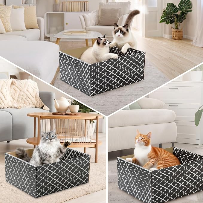 Cardboard Cat Scratcher Box - Image 7