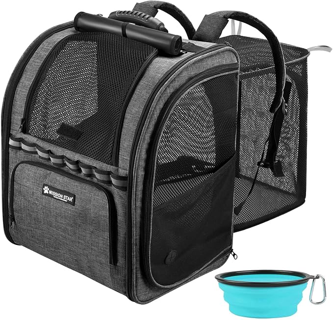 Expandable Cat Carrier Backpacks by Missionstar